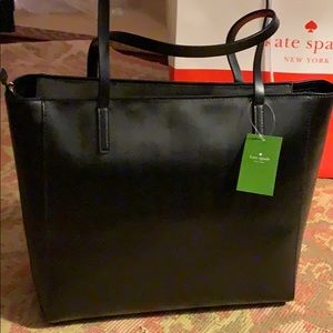 NWT Kate Spade Black Tote Bag. 🌈 NWT 🧜🏻‍♀️